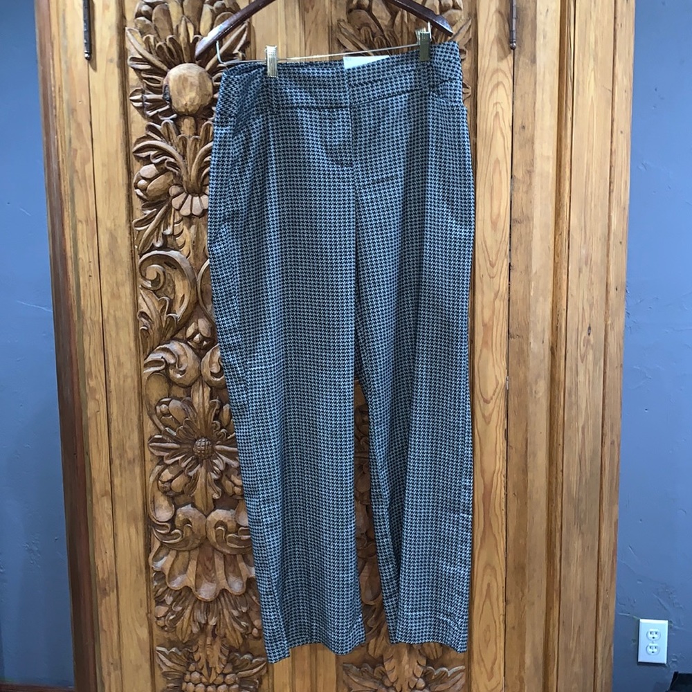 NWT Cato size 12 Petite dress pants houndstooth